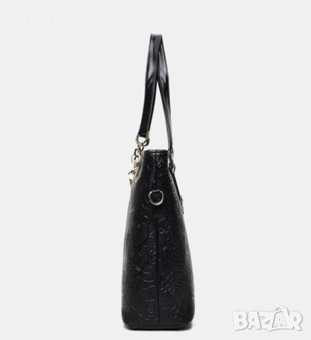 ✨Комплект от 6 броя луксозни дамски чанти /Цвят: Черен, снимка 4 - Чанти - 40681837