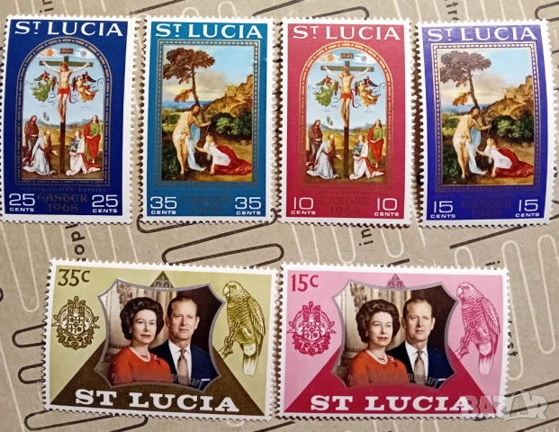 Марки от Сейнт Лусия