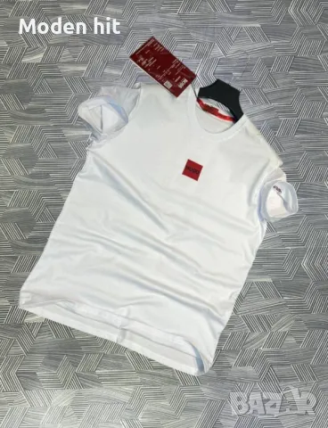 Hugo Boss Мъжка Тениска👕Мъжка Блуза С Къс Ръкав Хуго Бос - Налични Различни Цветове, снимка 3 - Тениски - 48931134