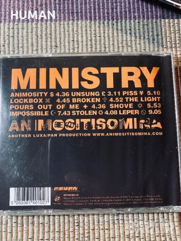 Ministry,Prodigy, снимка 13 - CD дискове - 40645406