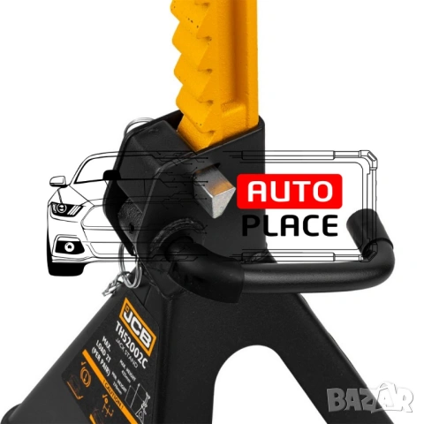 Комплект стойки за автомобил 2 тона 282 мм / 430 мм JCB, снимка 3 - Други инструменти - 54035911