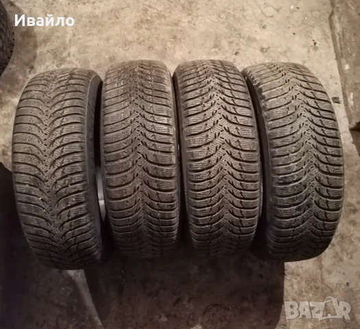 Продавам 4 броя Зимни гуми 195.65.15 на 1 сезон дот 2019 KUMHO 
