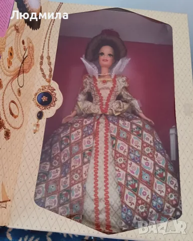 Барби Mattel 1993 - Елизабетинска кралица: Колекцията кукли "Великата ера"