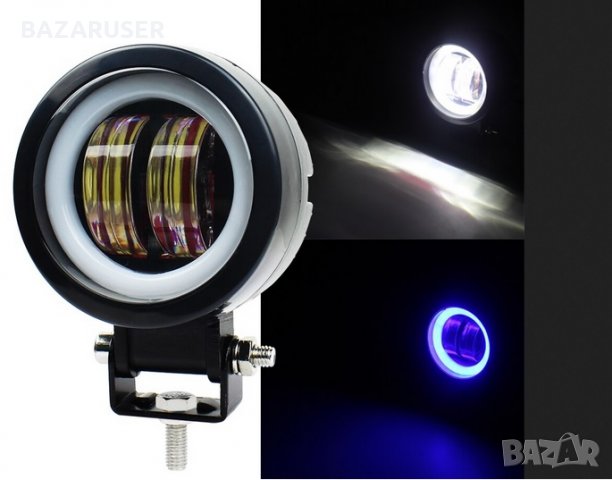 Халоген - LED Кръгъл 20W Angle 20W 12/24V  6000k-8906/250876, снимка 6 - Аксесоари и консумативи - 30694607