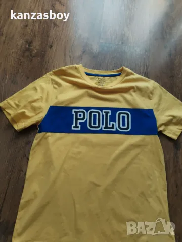 polo ralph lauren - страхотна юношеска тениска КАТО НОВА , снимка 5 - Детски тениски и потници - 50131141