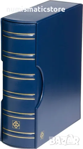 Leuchtturm Grande Gigant луксозен албум с касета А4, син цвят! 