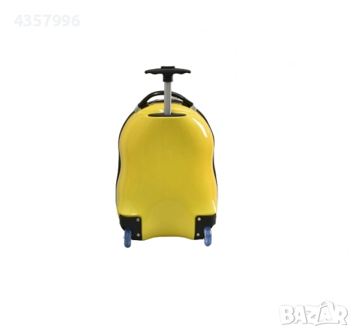 Комплект куфар и раница, За деца, Пчела, Жълт , снимка 5 - Кенгура и ранички - 53102421
