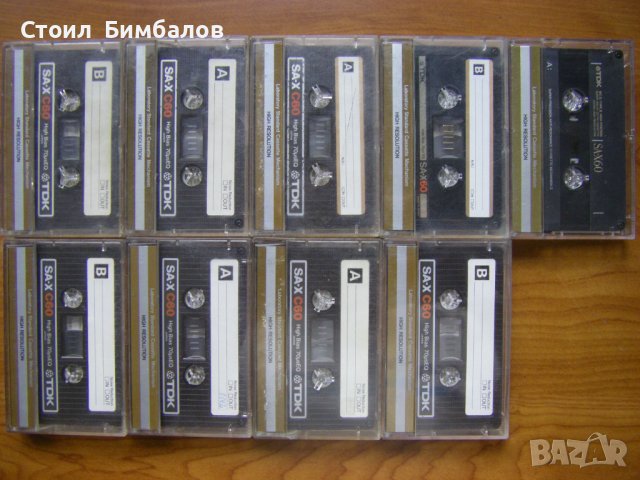 Колекционерски аудиокасети TDK SA-X, снимка 3 - Аудио касети - 42124705