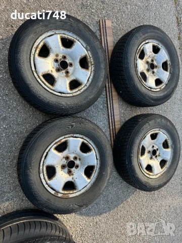 4бр. железни джанти 15" - 5х100 - Subaru