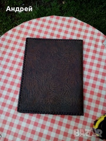 Стара кожена папка #3, снимка 2 - Други ценни предмети - 29132441