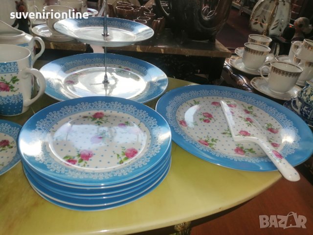 Порцеланов сервиз за закуска , снимка 7 - Сервизи - 39188710