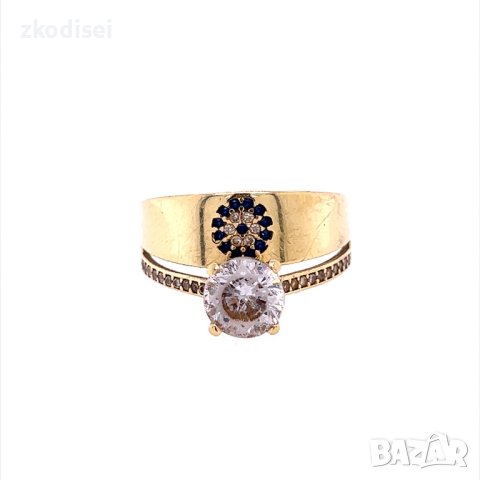 Златен дамски пръстен 3,93гр. размер:63 14кр. проба:585 модел:19566-1