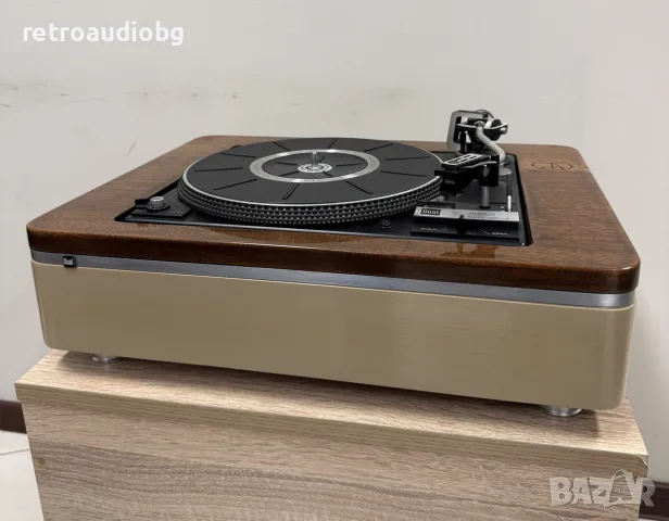 🔈Уникален колекционерски грамофон DUAL 1239A - ремъчно задвижване🔈, снимка 2 - Грамофони - 56250484