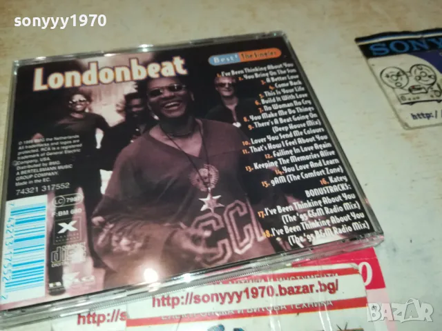 LONDONBEAT CD 0312240820, снимка 16 - CD дискове - 48203275