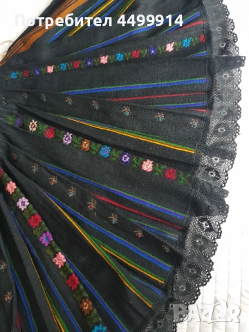 Стар вълнен бръчник,пищимал за носия, снимка 8 - Антикварни и старинни предмети - 52534800