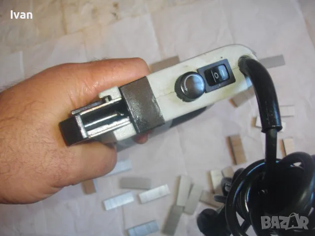 Голям Немски 15-32мм Комбиниран Електрически Дърводелски Тапицерски ТАКЕР Top Craft ЗАБЕЛЕЖКА , снимка 9 - Други инструменти - 47458046