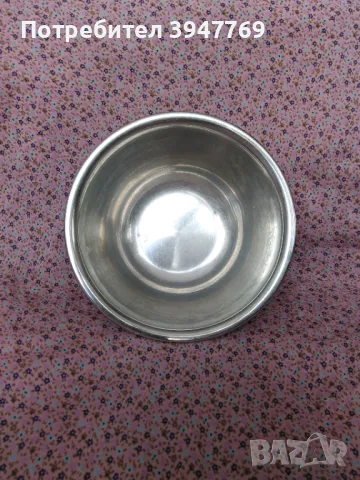 метална купа 14 см., снимка 2 - Съдове за готвене - 47591874