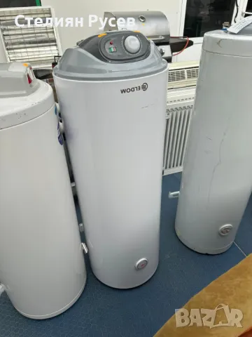 0878 eldom invest БОЙЛЕР 80 литра  -цена 170лв -захранване 220 волта -състояние : използвано / БЕЗ г