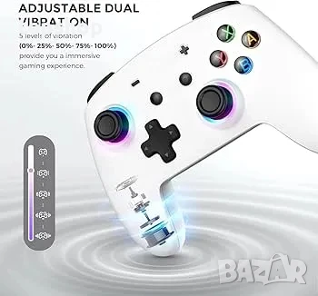 Нов джойстик ECHTPower с лед светлини и 4 програмируеми бутона, снимка 3 - Джойстици и геймпадове - 50493486