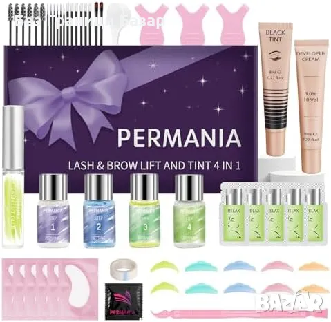 Нов комплект за Ламиниране на мигли и вежди – дълготраен ефект до 6 седмици