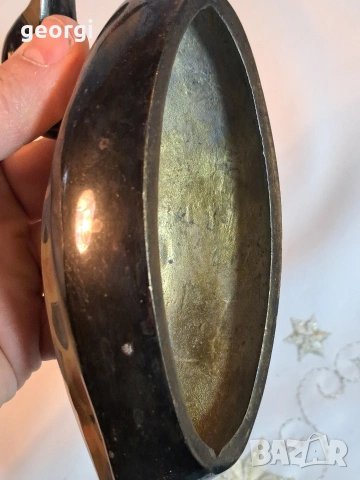 бронзова статуетка патица 32/3, снимка 6 - Статуетки - 53137661