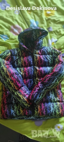 Зимно, цветно яке за студ, снимка 2 - Детски якета и елеци - 52423303