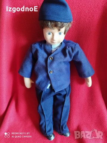 Голяма ръчно изработена кукла момче за колекционери, но и за игра