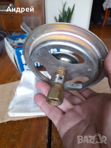 Стар туристически газов котлон ВМЗ Сопот #2, снимка 5 - Антикварни и старинни предмети - 44673377