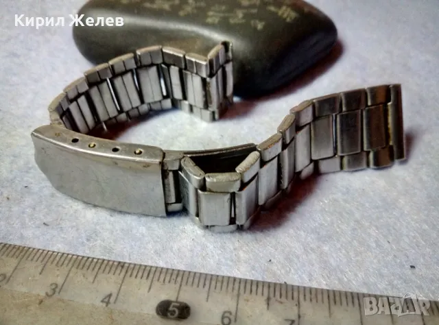 КЛАСИЧЕСКА ВЕРИЖКА от БЛАГОРОДНА НЕРЪЖДАЕМА СТОМАНА За МЪЖКИ РЪЧЕН ЧАСОВНИК 49848, снимка 2 - Каишки за часовници - 48707935