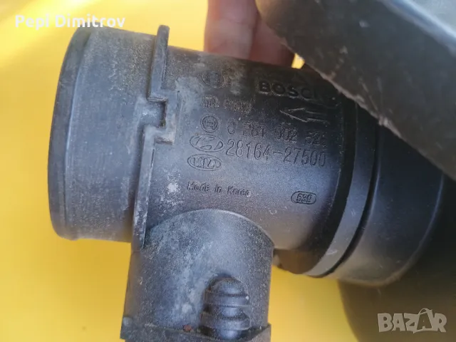 Дебитомер за Hyundai Getz, Matrix 1.5 CRDI, 2001 - 2008г., 0 281 002 528, 0281002528, 28164-27500, , снимка 3 - Части - 47311155