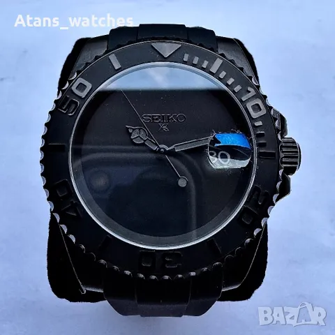 Seiko Mod Sub All Black 