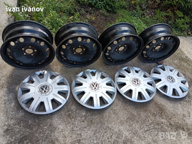 оригинални джанти15 и тазове за голф4-130лв