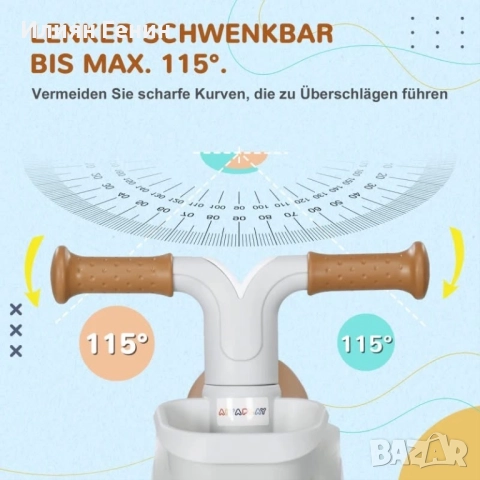 Велосипед за баланс, снимка 6 - Детски велосипеди, триколки и коли - 52561659