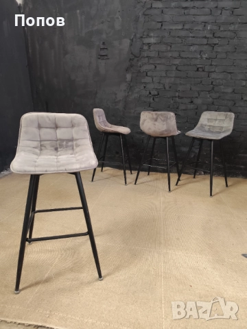 Комплект бар столове, снимка 6 - Столове - 52435286