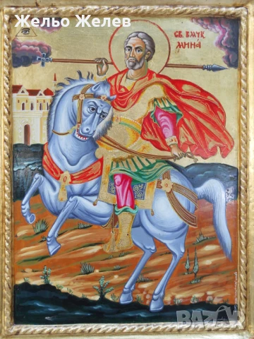 Свети Мина - конник