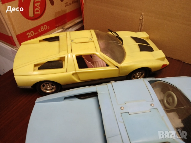 Стари пластмасови полски играчки коли Мерцедес., снимка 8 - Колекции - 51576005