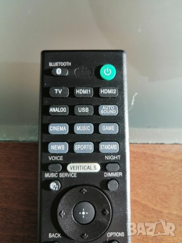 Дистанционно управление RMT-AH400U за саундбар SONY, снимка 2 - Аудиосистеми - 54219520