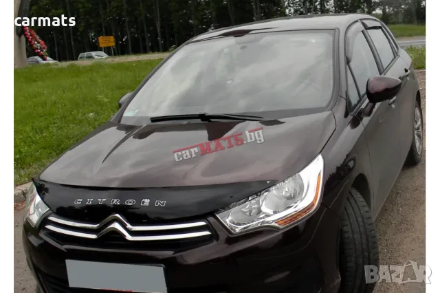 Дефлектор за преден капак Vip Tuning за Citroen C4 (2010-2018) - къс