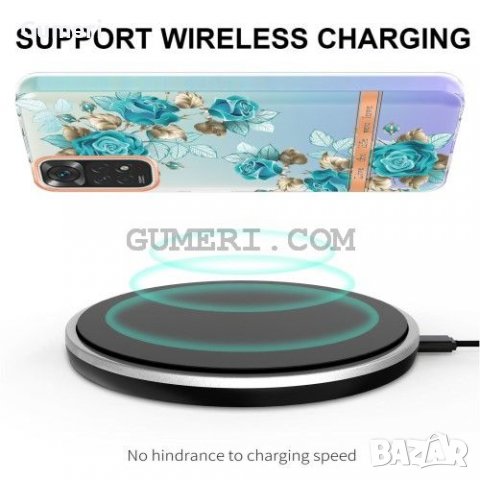 Xiaomi Poco M4 Pro  Прозрачен Гръб С Цветя, снимка 13 - Калъфи, кейсове - 36998972