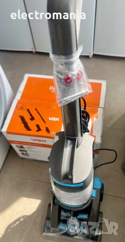ЧИСТО НОВА!!!професионална машина за пране на килими и тапицерии Vax Dual Power Pet Advance , снимка 4 - Прахосмукачки - 54247639