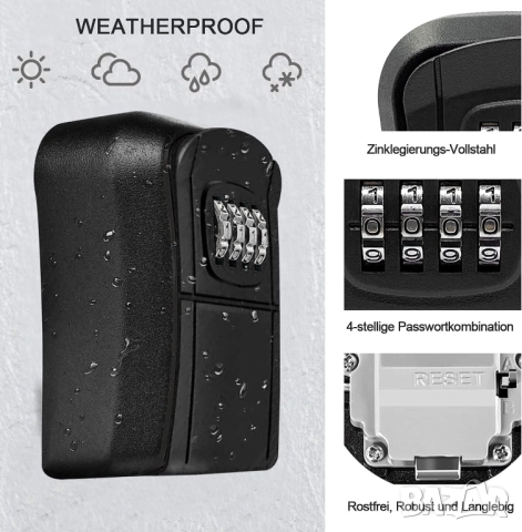 Сейф за ключове Sinzau, снимка 3 - Други стоки за дома - 52072081