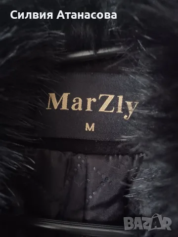Палто с кожи Marzly M, снимка 2 - Палта, манта - 56316996