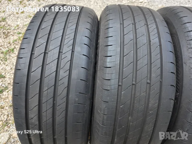 Лети джанти 16ки 5х112 VW + летни гуми 215/60/16 GoodYear, снимка 14 - Гуми и джанти - 56264935