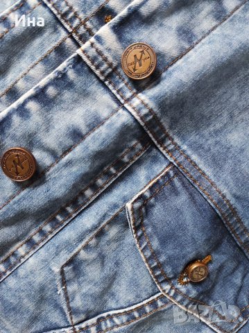 Pause jeans/ Negative wear късо дънково яке, снимка 3 - Якета - 33019582