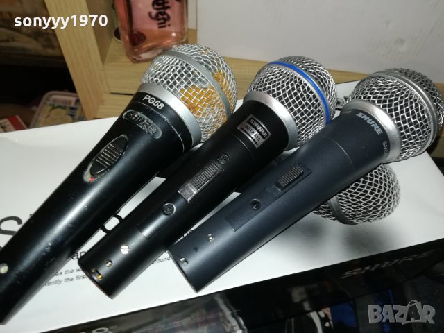 SHURE-3 РАЗЛИЧНИ МИКРОФОНА 1101221103