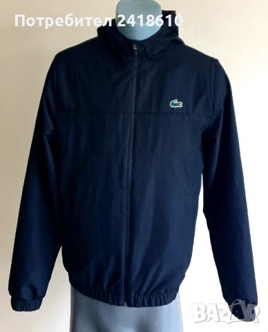 Lacoste Sport Regular Fit Full Zip Mens Size 3 - S НОВО! ОРИГИНАЛ! Мъжко преходно яке!, снимка 12 - Якета - 53271887