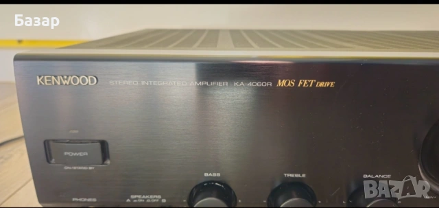 KENWOOD ka-4060R стерео усилвател , снимка 2 - Ресийвъри, усилватели, смесителни пултове - 54286126