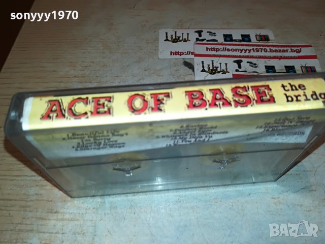 ACE OF BASE-КАСЕТА 2401231208, снимка 4 - Аудио касети - 39415697