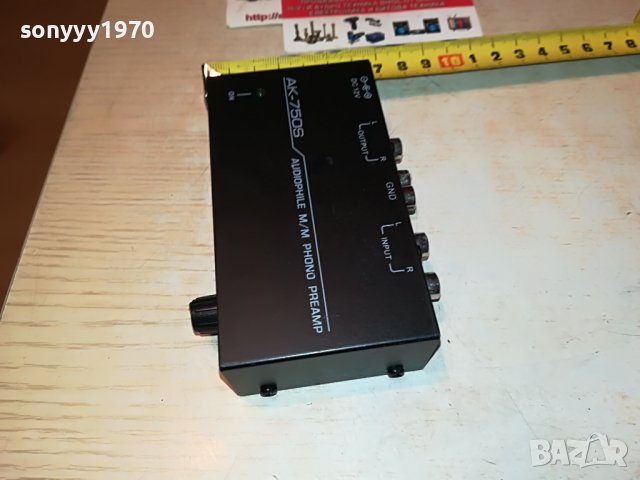 🛑AK-760S AUDIOPHILE M/M PHONO PREAMP 1909220926М, снимка 15 - Ресийвъри, усилватели, смесителни пултове - 38045588