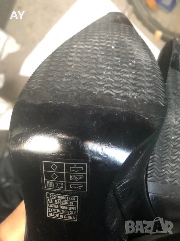 Дамски ботуши естествена кожа и сатен, снимка 3 - Дамски ботуши - 34879167